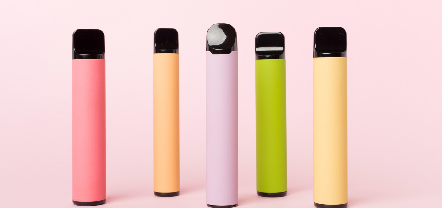 Farbige Vapes