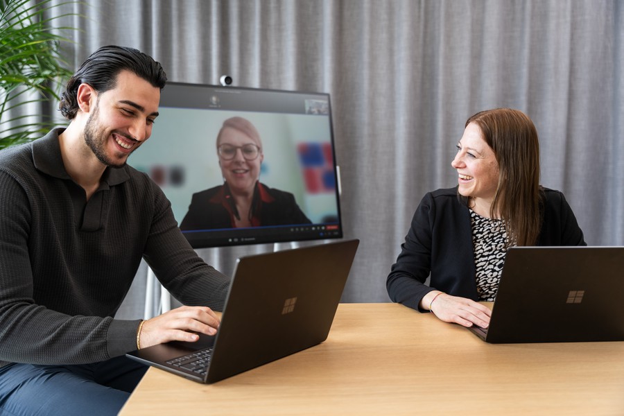 Haben Roberta weiterentwickelt: Nico Palumbo, Sylvie Saudan-Borer und Melanie Röthlisberger