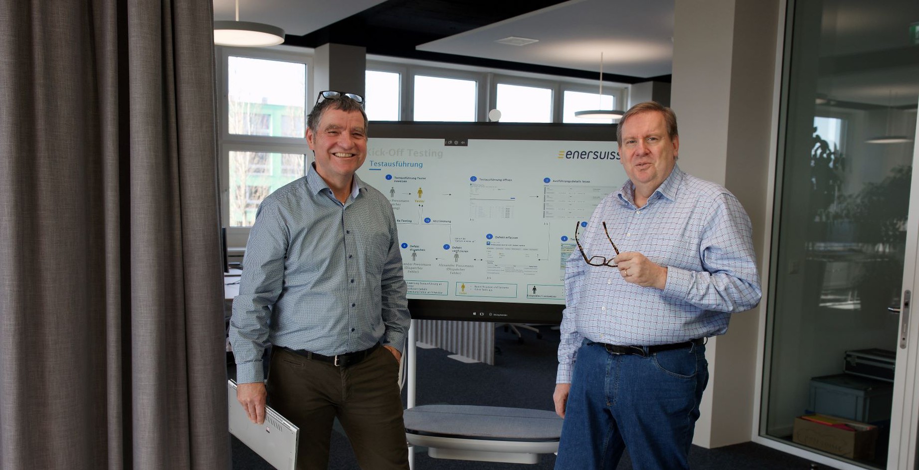 Gerhard Höchle und Tom Müller