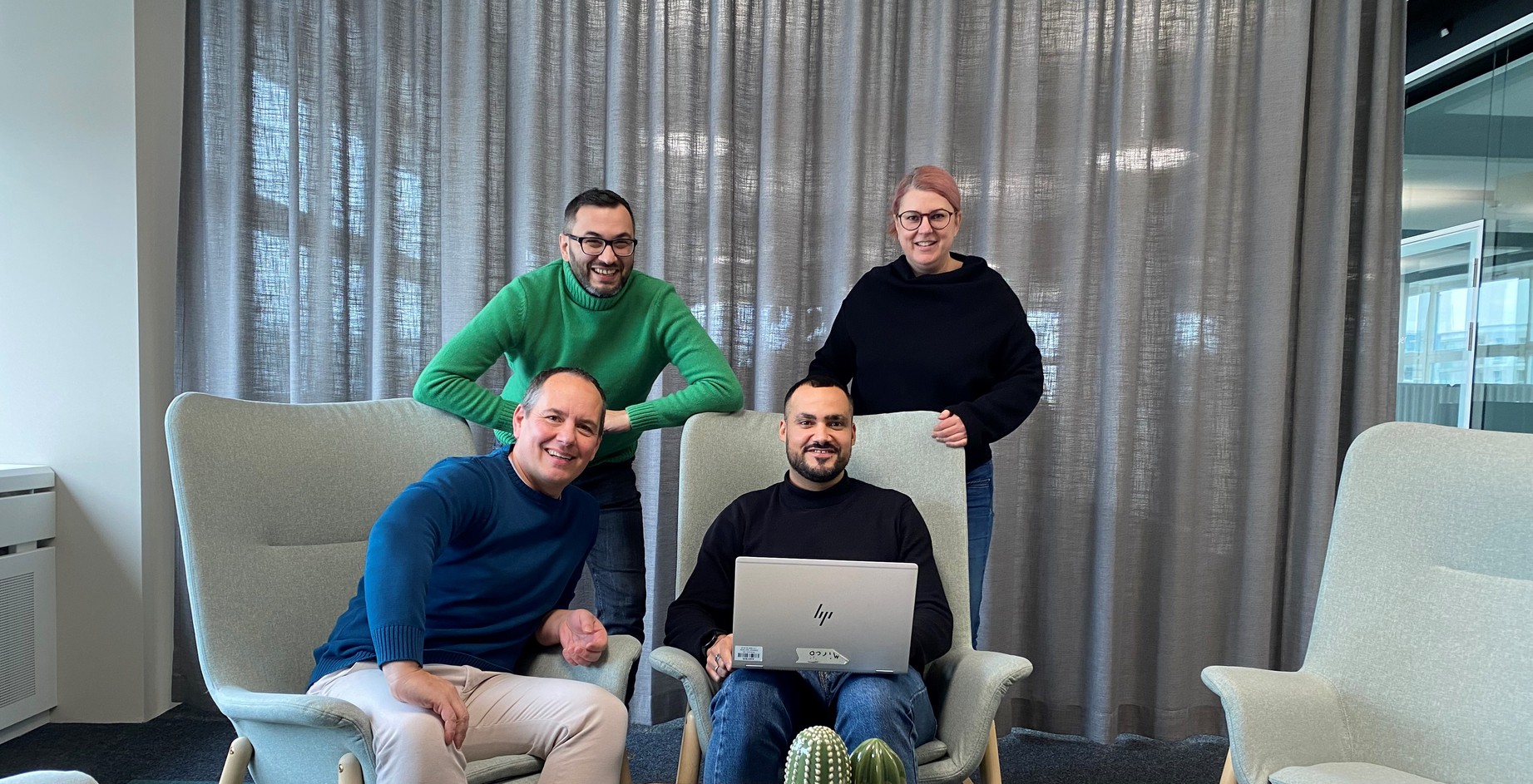 L'équipe derrière le chatbot Roberta