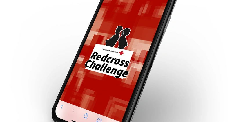 Redcross Challenge, Gamification Webseite für die Kundschaft Schweizerische Rote Kreuz.