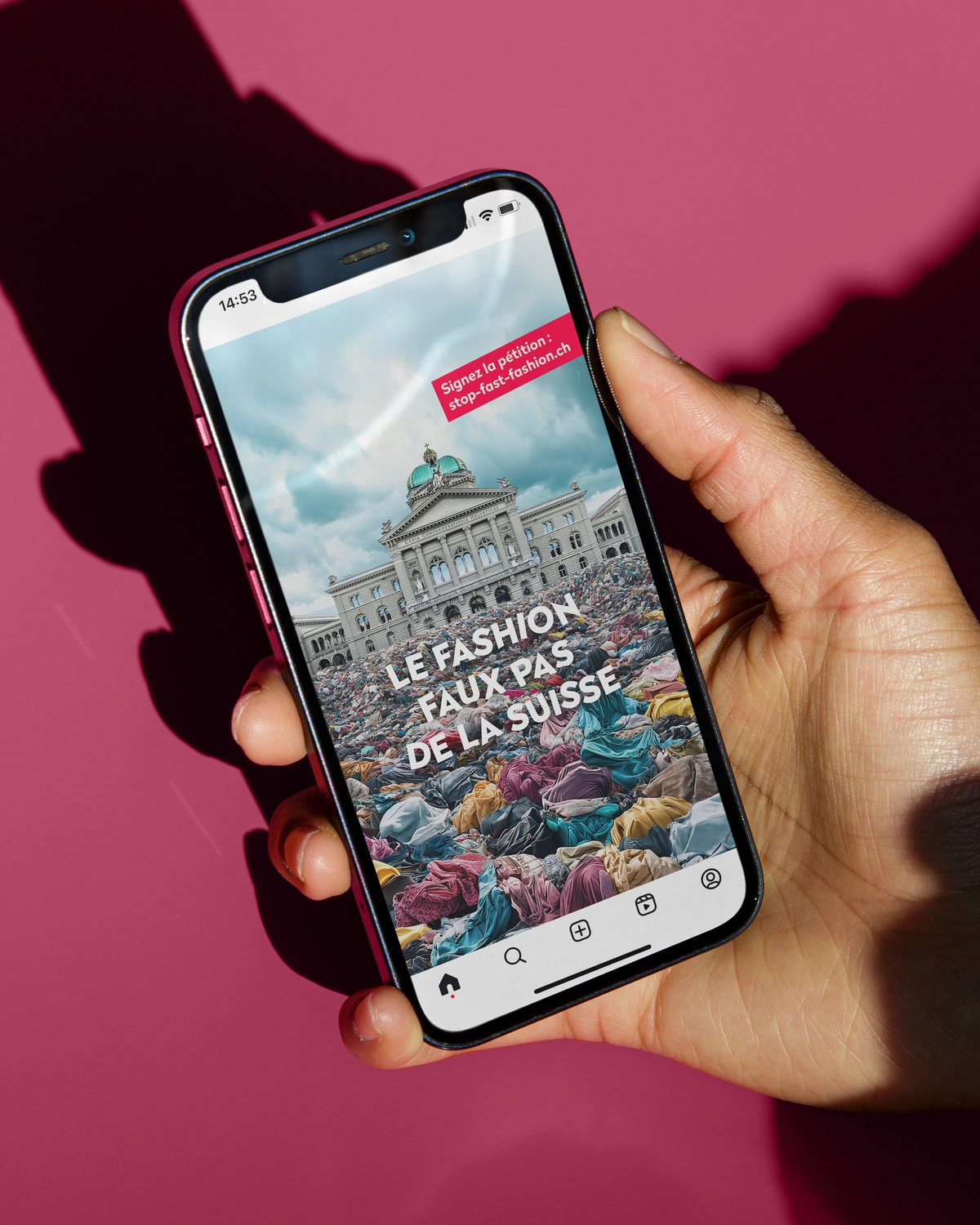 Social-Media-Kampagne für Public Eye
