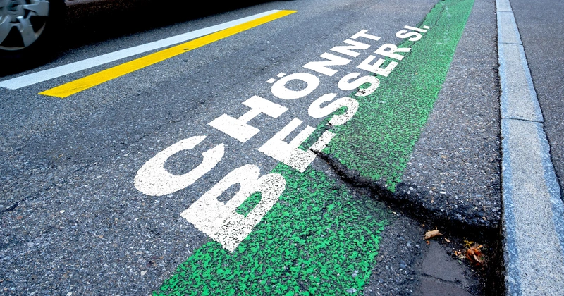 erarbeitetes Visual der Pro Velo-Kampagne