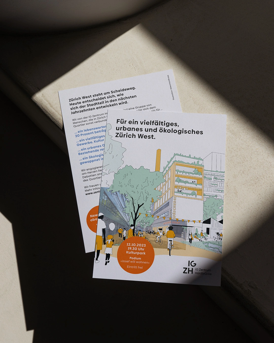 IG-Zentrum-Hardbrücke Flyer