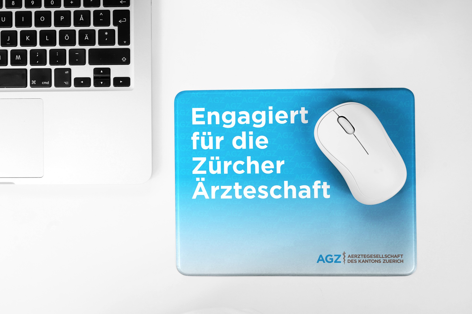 Mousepad für die Ärztegesellschaft des Kantons Zürich