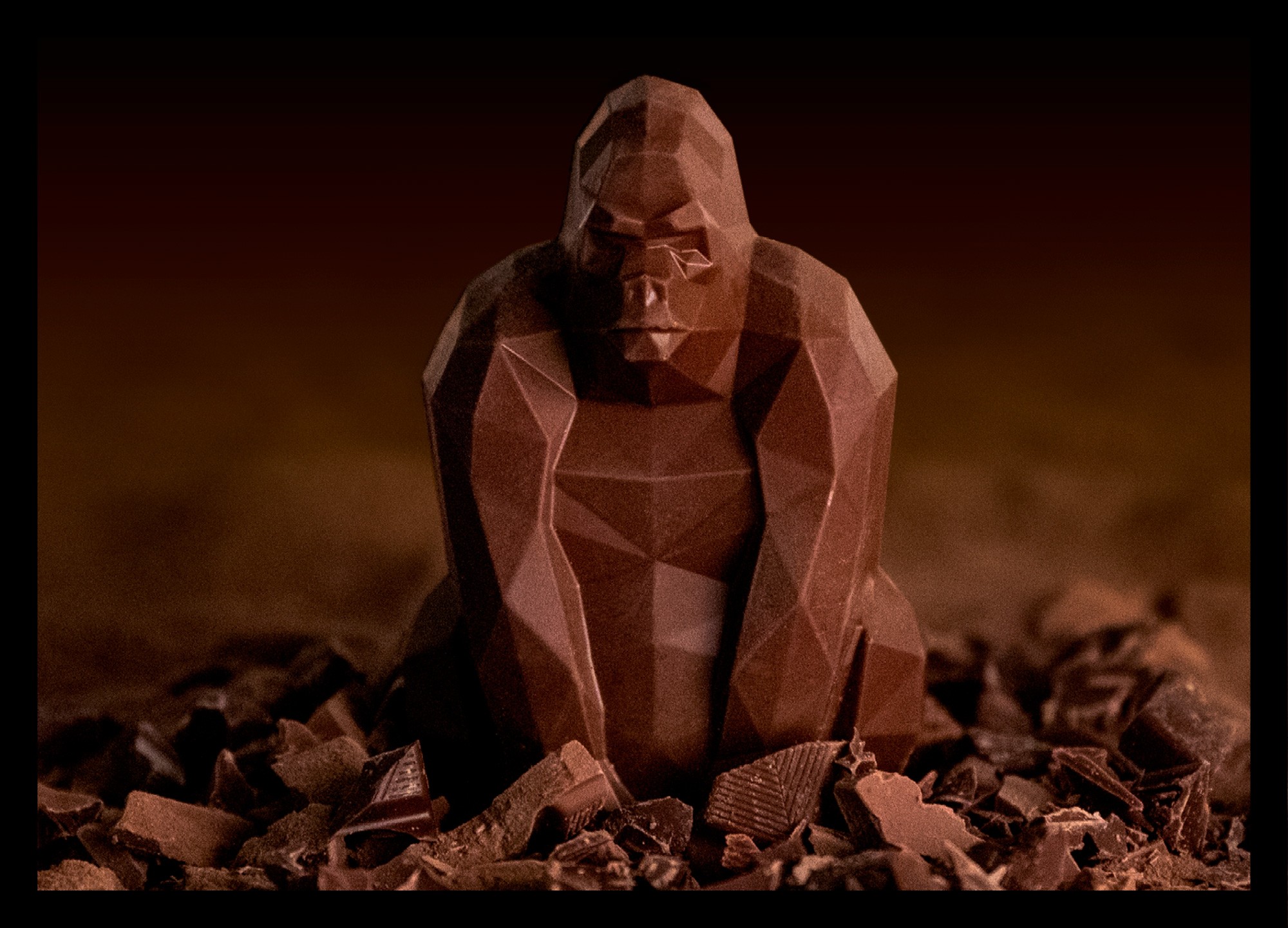 Angry Gorilla Postkarte