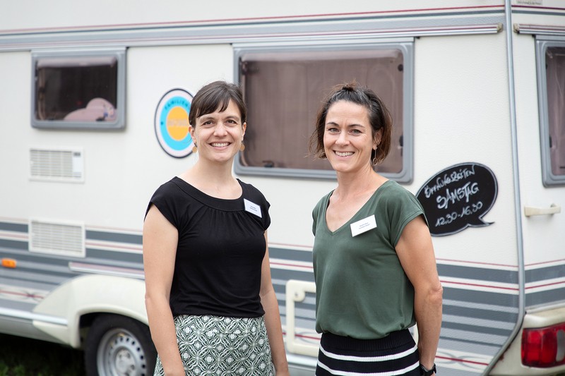 Ivana Mehr und Sandra Baur