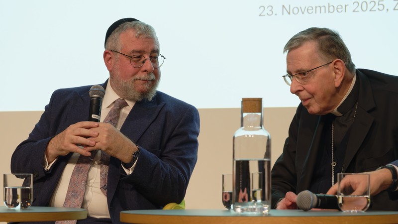 Pinchas Goldschmidt und Kurt Koch