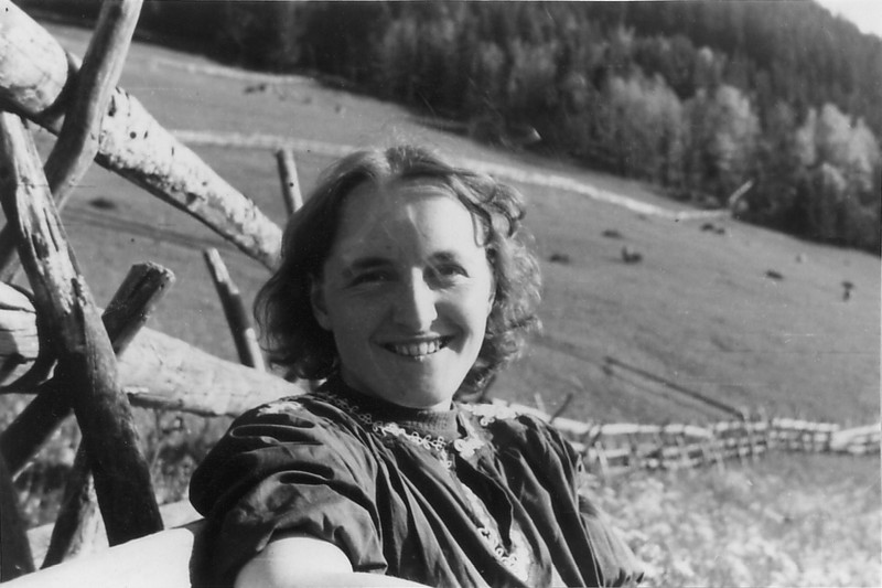 Elisabeth Kübler-Ross in jungen Jahren