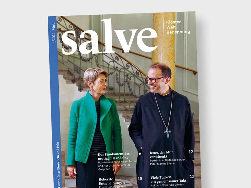 «salve. Kloster Welt Begegnung»