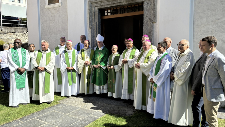Die Schweizer Bischöfe an ihrer Vollversammlung vom September in Lugano.