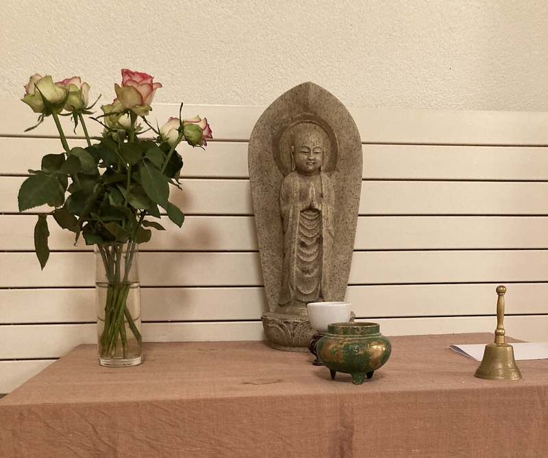 zen-buddhistische Statue