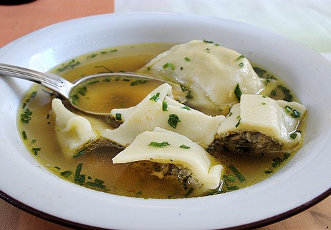 Maultaschen in der Suppe