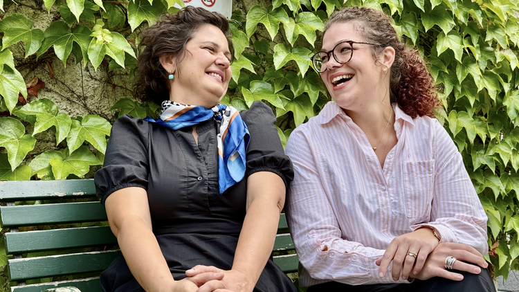 Marta Novak (links) und Anika Trütsch
