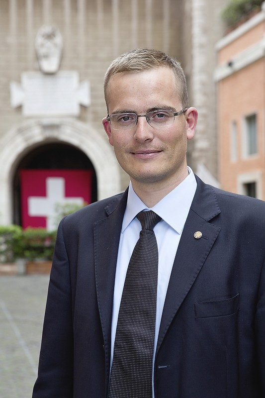 Schweizergardist Christian Kühne