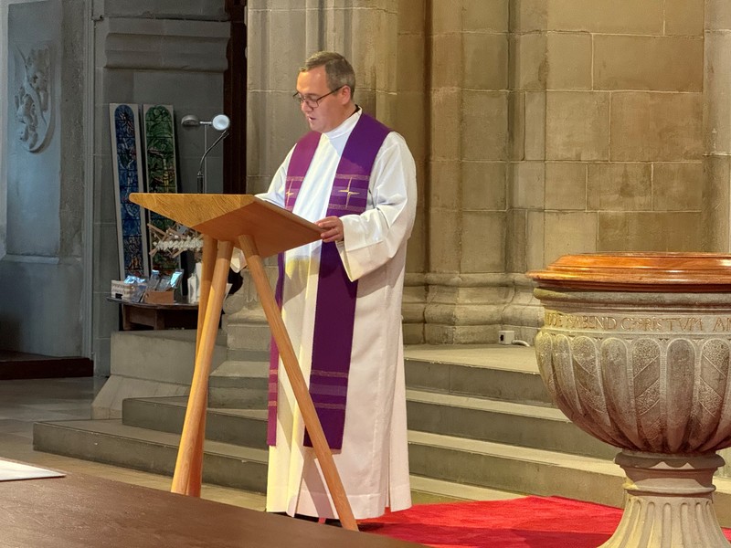 Luis Varandas in der Kirche