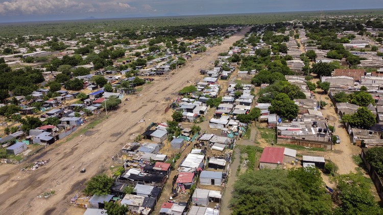 Flüchtlingsunterkunft für Venezolaner in Kolumbien