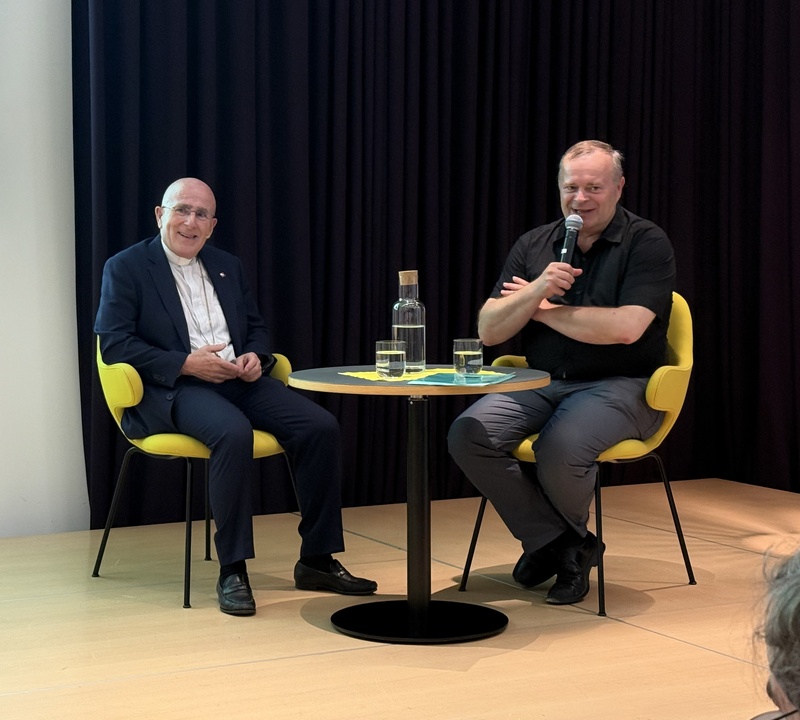 Bischof Bonnemain und Generalvikar Peter Camenzind