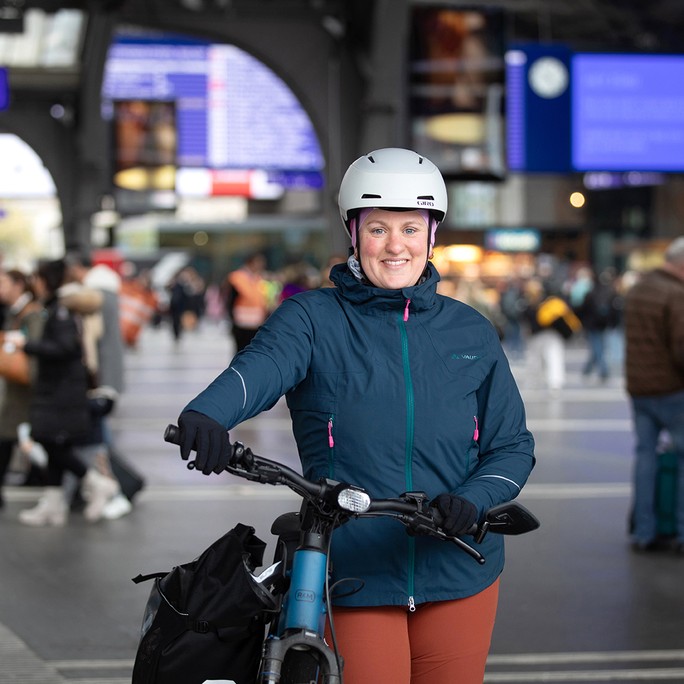 Bahnhofseelsorgerin Katrin Blome