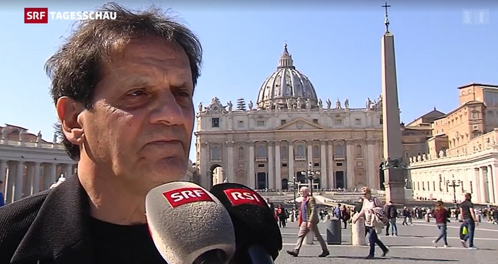 Tagesschaubeitrag über die Begegnung mit Papst Franziskus