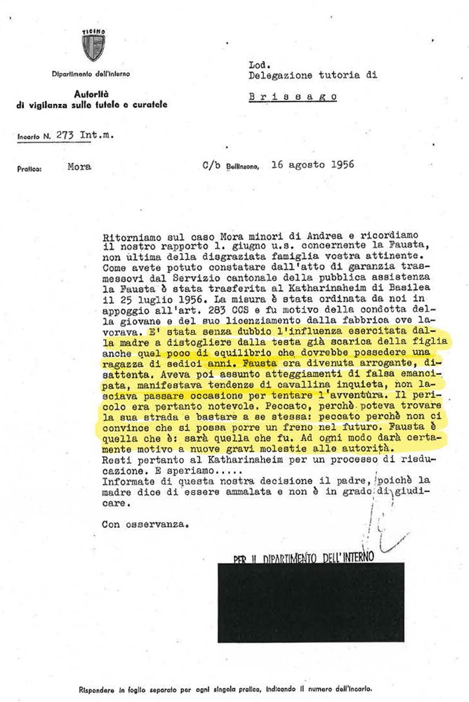 La sorella Fausta