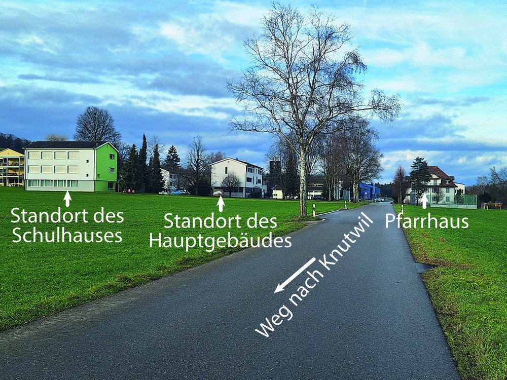 Fotografie: die Strasse weg vom Erziehungsheim