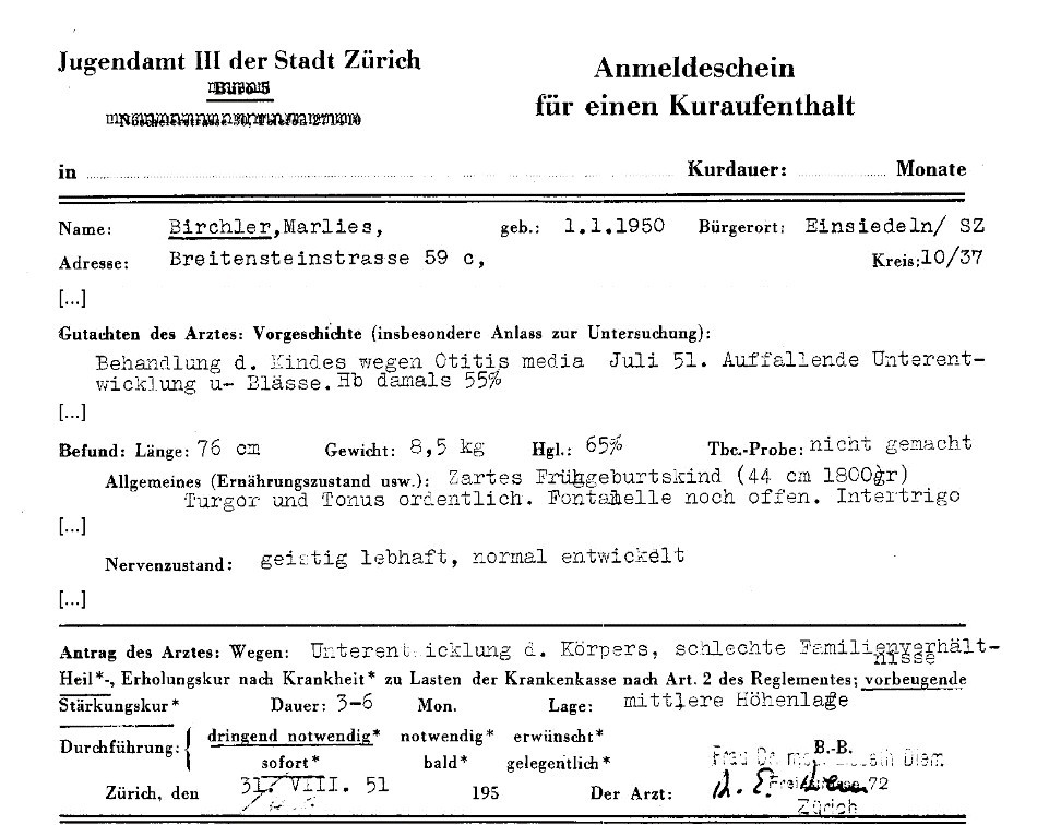 Eine Arztverordnung