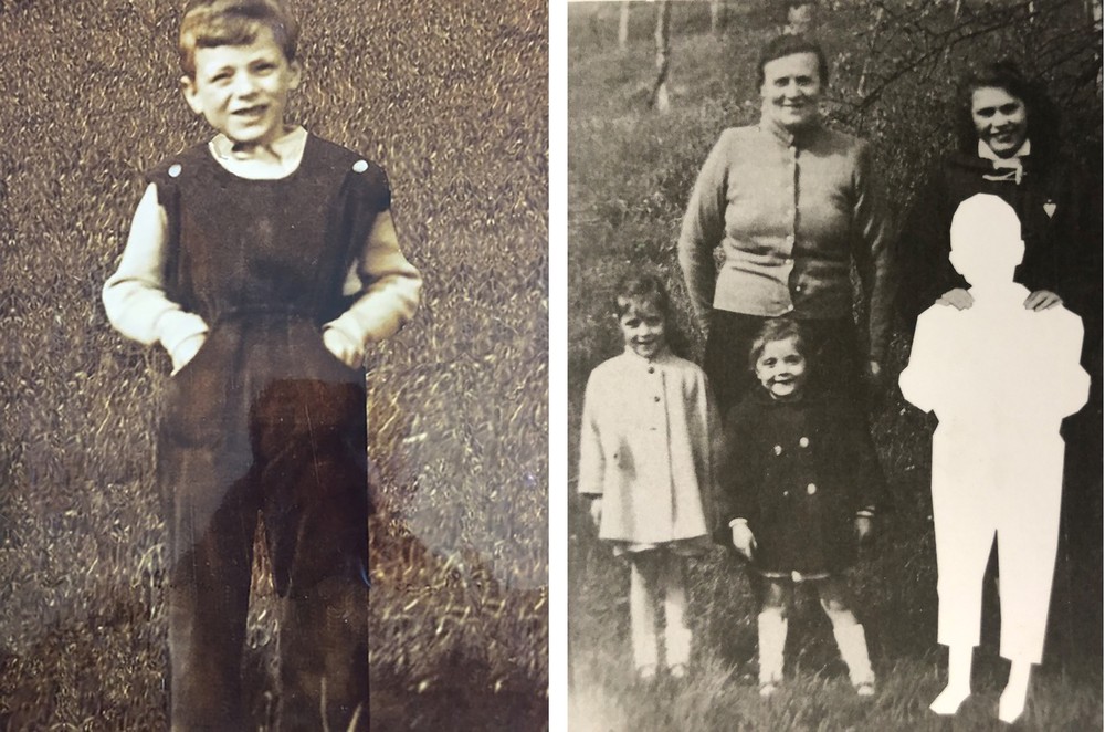 Jugendbild und Originalfoto