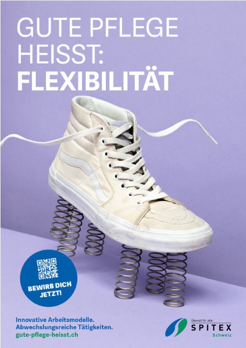 Plakat der Spitex