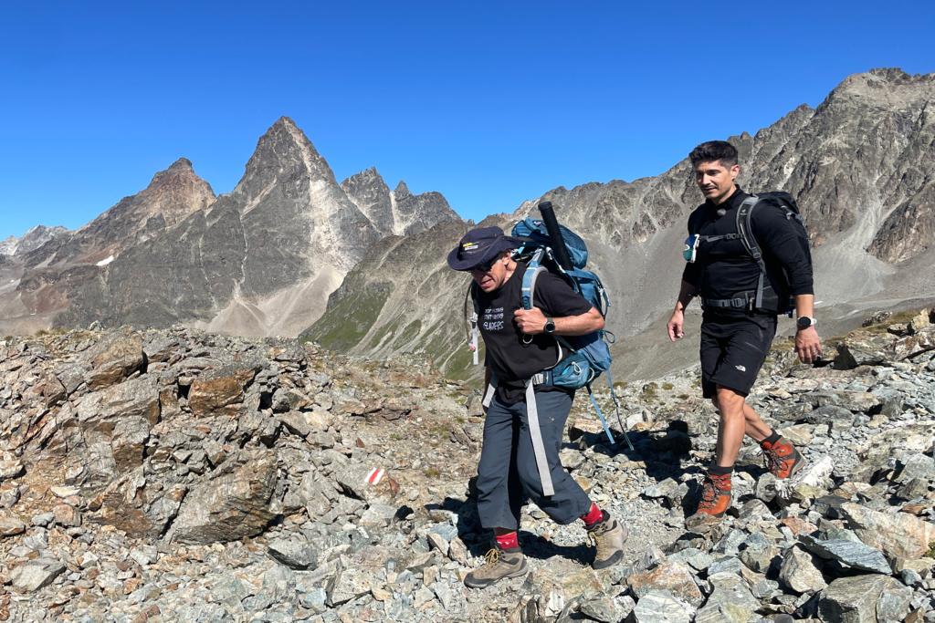 Einstein Klima-Hotspot Alpen – Wandern im Engadin Felix Keller, Glaziologe/Glescherforscher und Tobias Müller