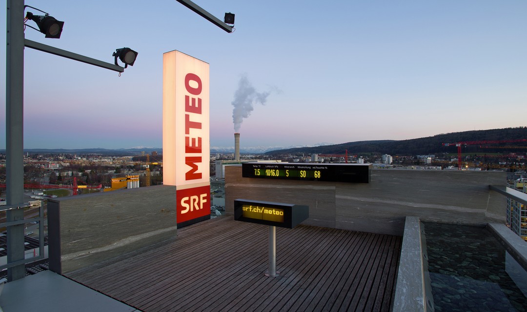 Bild von Ein Blick hinter die Kulissen von SRF-Meteo: Thomas Bucheli erklärt seine Arbeit