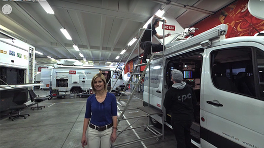 Bild von Virtuelle Tour durch die SRF-Studios: Kommen Sie mit! 