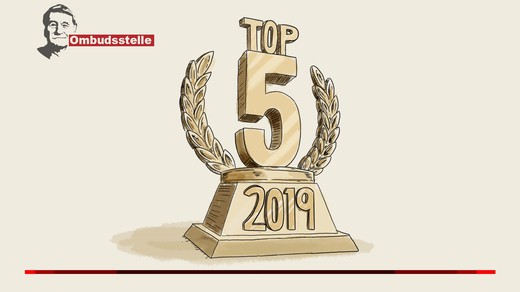 Bild von Die meistgelesenen Ombudsfälle 2019