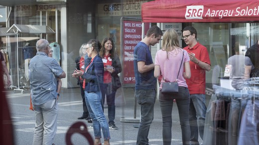 Bild von SRG bi de Lüt in Baden