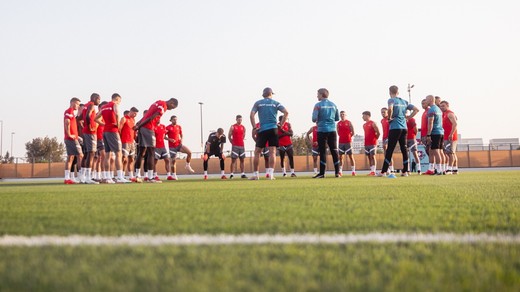 Bild von Höhepunkt der Dreharbeiten von «The Pressure Game - Im Herzen der Schweizer Nati»