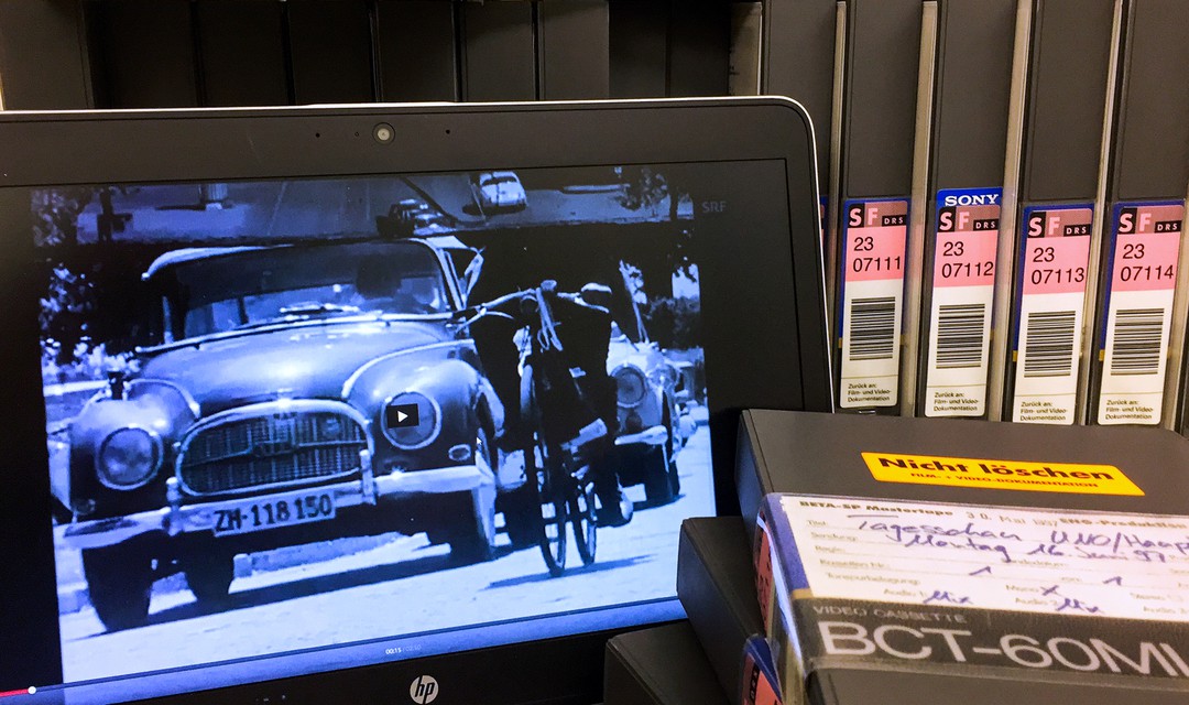 Bild von SRF digitalisiert Fernseharchiv seit 1953