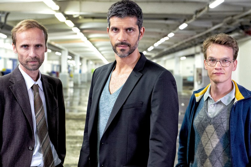 Ein starkes Team: Jan Georg Schütte als Kadeg, Pasquale Aleardi als Kommissar Dupin, Ludwig Blochberger als Riwal