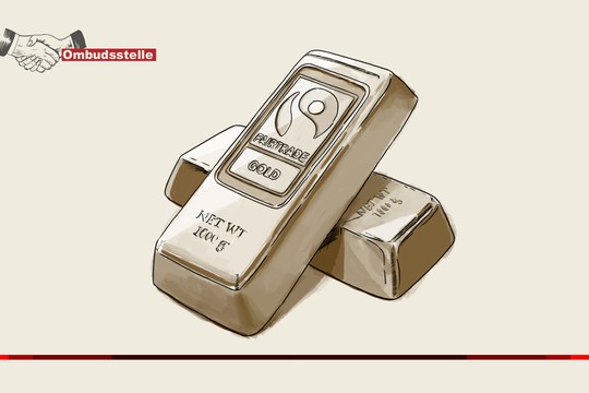 Bild von Sachgerechter «Tagesschau»-Beitrag über faires Gold