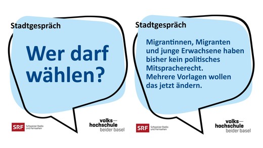 Bild von «Stadtgespräch» - Wer darf zur Urne?