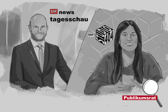 Bild von Das älteste und eines der jüngsten Sendeformate von SRF: Publikumsrat bespricht «Tagesschau» und «Studio 404»