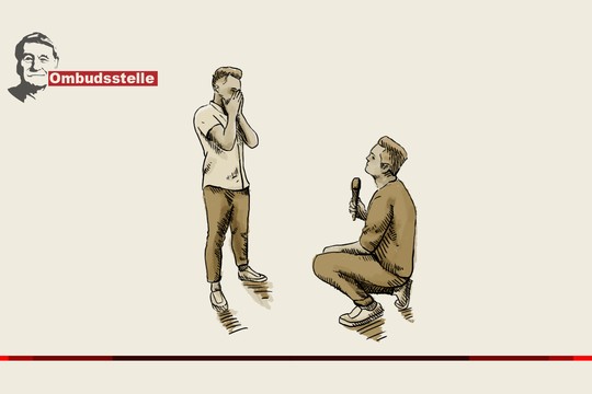 Bild von Ombudsfall: Kein Missbrauch bei «Darf ich bitten?»