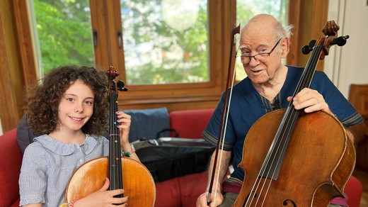 Bild von «SRF DOK»: Franz Hohler – Eine Lebensreise