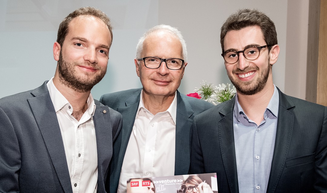 Bild von Ruedi Matter verleiht Publikumspreis bei Start-up-Wettbewerb Venture