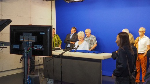 Bild von SRG Ostschweiz-Mitglieder bei Hanspeter Trütsch in Bern