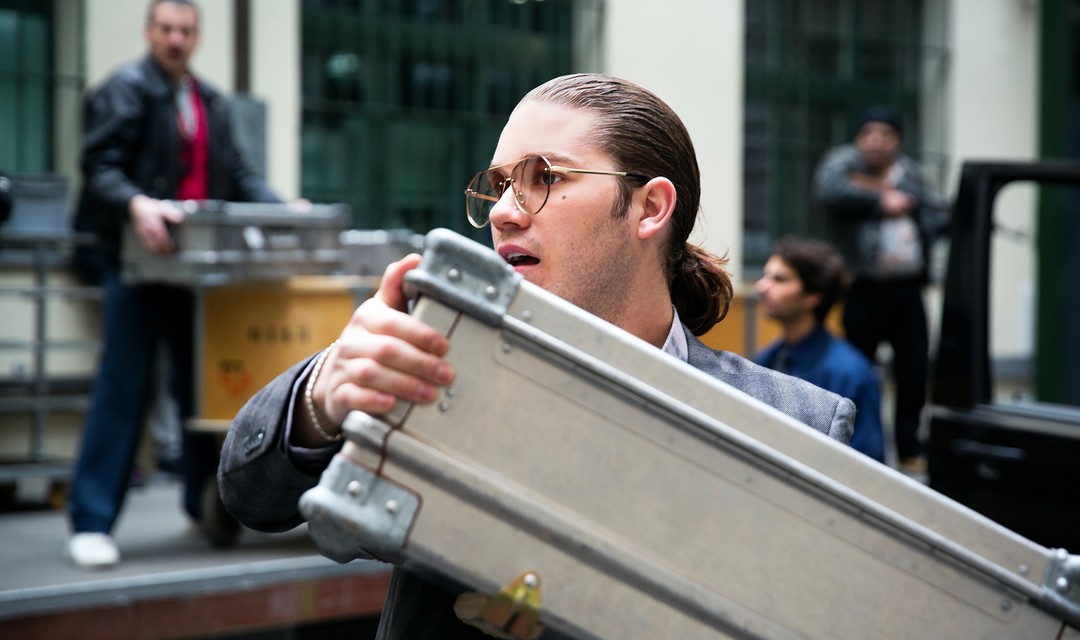 Der Fahrer der Diebesbande: Veton Hamza als Domenico Silano.