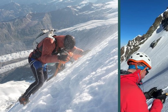 Bild von SRF DOK: Risiko beim Drohnenflug im Hochgebirge auf über 4'000 Metern Höhe