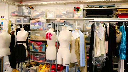 Bild von Werkstattbesuch bei SRF: Mode und Styling