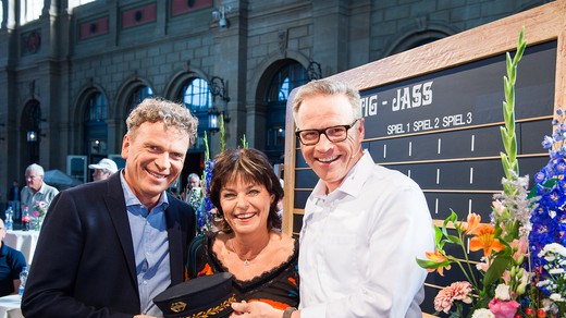 Bild von «Samschtig-Jass» aus dem HB Zürich – Auch die SRG.D war vor Ort