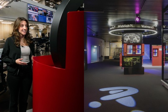 Bild von SRG eröffnet Ausstellung im Verkehrshaus – das gibt es zu sehen