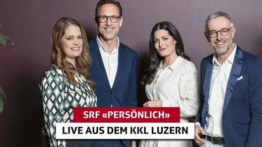 Bild von SRF1 Radio-Talk «Persönlich» im KKL in Luzern